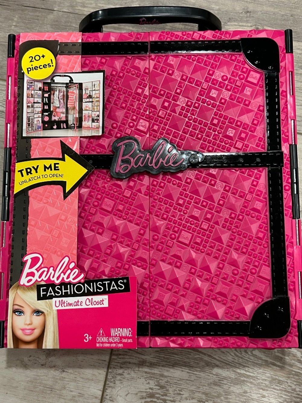 💗NIB/HTF💗 2011 Barbie Fashionistas Ultimate Closet Carry Case Set 20+ Pcs